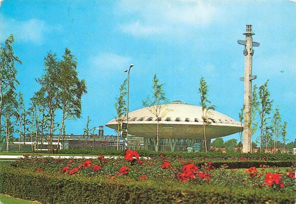 Eindhoven, Evoluon, Ophalen of Verzenden, 1960 tot 1980, Gelopen, Noord-Brabant