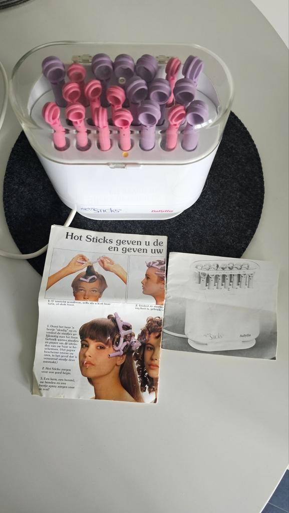 Babyliss Hot Sticks, Sieraden, Tassen en Uiterlijk, Uiterlijk | Haarverzorging, Ophalen of Verzenden, Gebruikt, Krultang of Stijltang