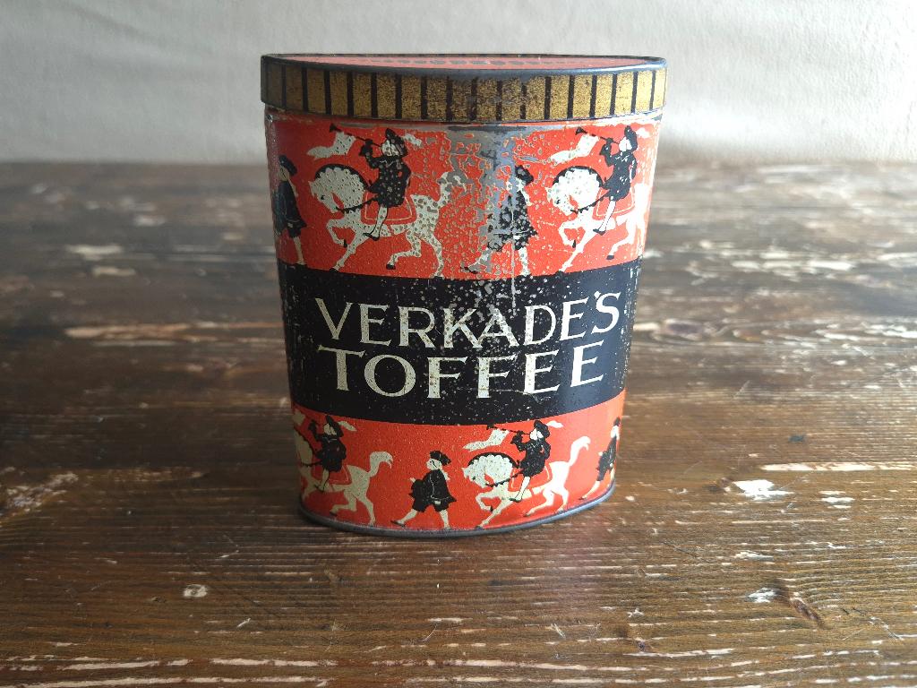 verkade blikje toffee, Verzamelen, Ophalen, Gebruikt, Overige, Verkade