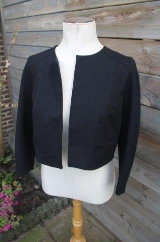 Jasje zwart Caroline Biss mt 42 Vaste prijs OPRUIMING, Verzenden, Zwart, Maat 42/44 (L), Zo goed als nieuw