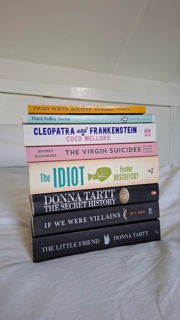 8 boeken literatuur, Boeken, Ophalen of Verzenden