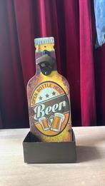 Flesopener met doppenbakje, Ophalen of Verzenden, Zo goed als nieuw, Gebruiksvoorwerp