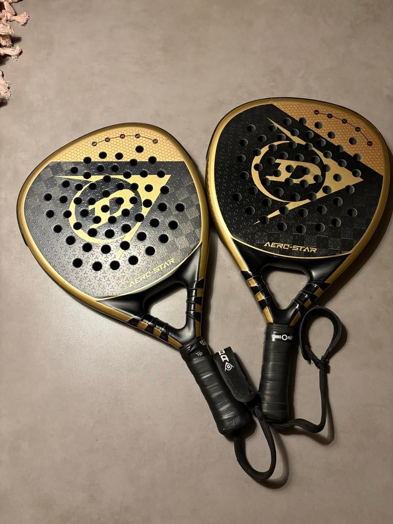 Dunlop Aero-Star Padel Rackets, Sport en Fitness, Padel, Ophalen of Verzenden, Zo goed als nieuw, Padelracket