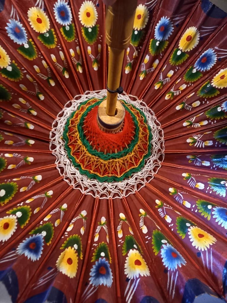 Indonesische parasol, Ophalen