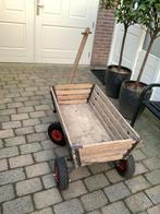 Leuke houten bolderkar bolderwagen hout kar, Caravans en Kamperen, Bolderkarren, Ophalen, Gebruikt