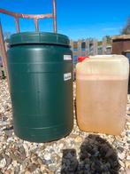 Petroleum vat, Tuin en Terras, Regentonnen, 150 liter of meer, Ophalen, Zo goed als nieuw