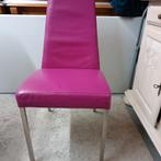 Paarse stoel, Huis en Inrichting, Stoelen, Ophalen of Verzenden, Gebruikt, Overige kleuren, Eén