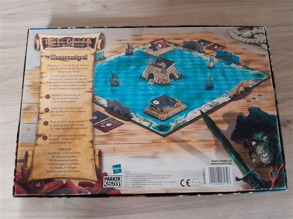 pirates of the caribbean zeeroverspel [s1213], Hobby en Vrije tijd, Gezelschapsspellen | Bordspellen, Verzenden, Zo goed als nieuw