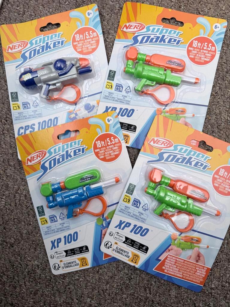 Nerf Super Soaker Waterpistooltjes - Diverse Modellen, Ophalen of Verzenden, Nieuw, Jongen of Meisje