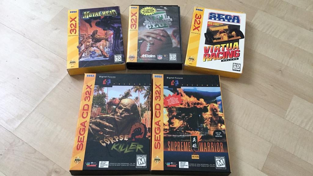 Sega 32x games. Goede staat, Ophalen, 1 speler, Zo goed als nieuw, Vanaf 3 jaar