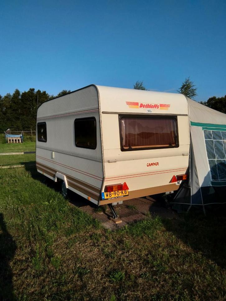 Dethleffs caravan, Caravans en Kamperen, Voortenten en Luifels, Zo goed als nieuw, Ophalen