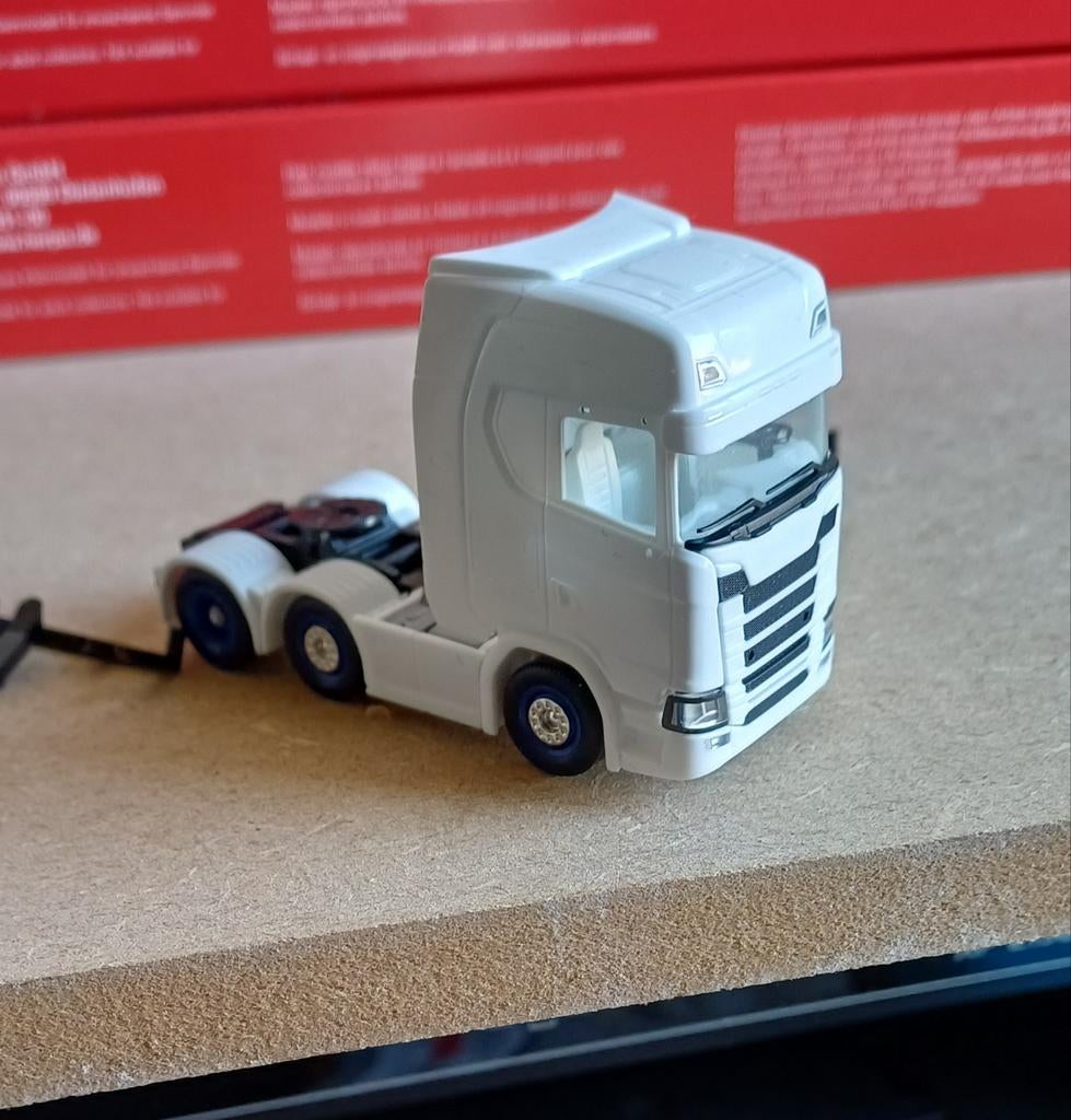 Herpa Scania CS voorloop, Ophalen of Verzenden, Zo goed als nieuw, Bus of Vrachtwagen, Herpa