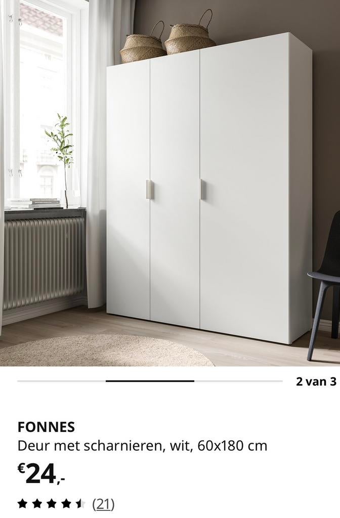 Platsa kasten, Huis en Inrichting, Ophalen, Met deur(en), 100 tot 150 cm, Zo goed als nieuw