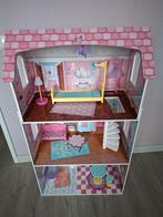 Barbiehuis inclusief meubels kidskraft, Ophalen, Gebruikt, Toebehoren