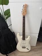 Harley Benton gitaar wit, Muziek en Instrumenten, Ophalen, Zo goed als nieuw, Solid body, Overige merken