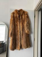 Echte vintage rode vossenbont lang en super zacht van paris, Ophalen of Verzenden, Zo goed als nieuw, Maat 38/40 (M), Rood