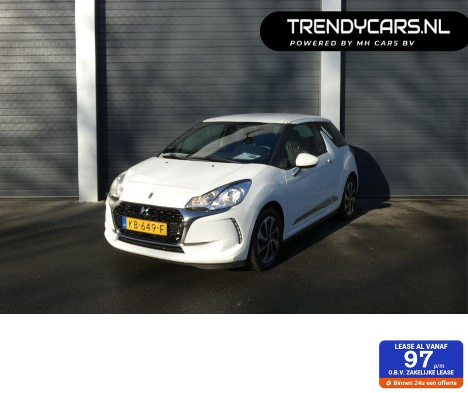 Ds 3 1.2 PureTech Chic, Auto's, DS, Voorwielaandrijving, Gebruikt, 1199 cc, 82 pk