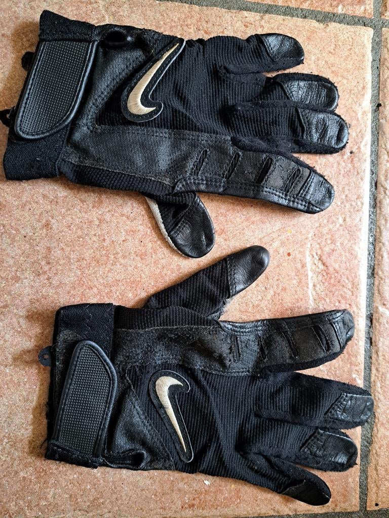 Nike zwarte fiets handschoenen, Gebruikt, Nike, Kinderen, Ophalen of Verzenden