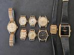 9 vintage Zwitserse horloges, Sieraden, Tassen en Uiterlijk, Horloges | Antiek, Overige merken, Overige materialen, Polshorloge