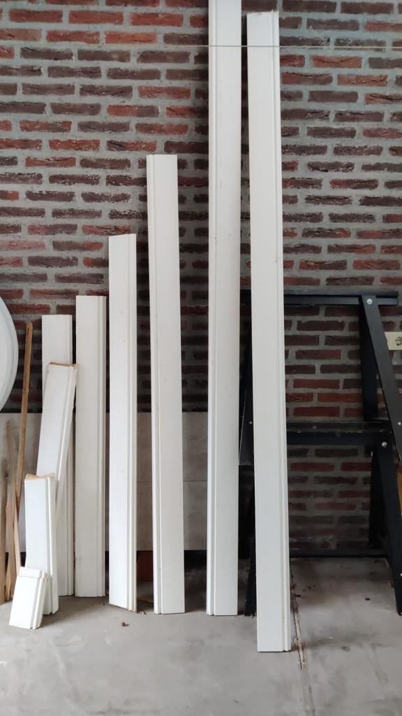 Sierplinten, plinten 12 cm hoog, Doe-het-zelf en Verbouw, Plinten en Afwerking, Ophalen, Mdf, 200 tot 250 cm, Plinten