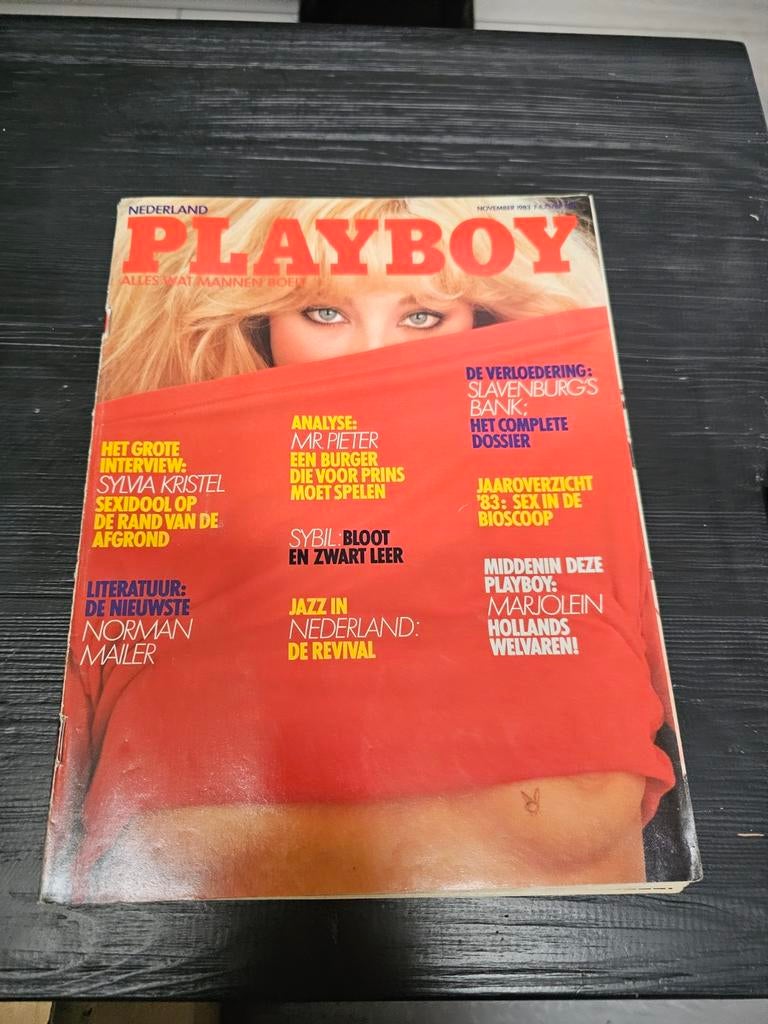 Playboy Nederland November 1983, Ophalen of Verzenden, Gelezen, Muziek, Film of Tv