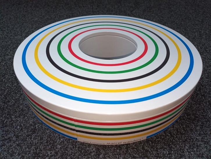 Marcel Wanders Olympische Spelen koekblik, Antiek en Kunst, Kunst | Designobjecten, Ophalen of Verzenden