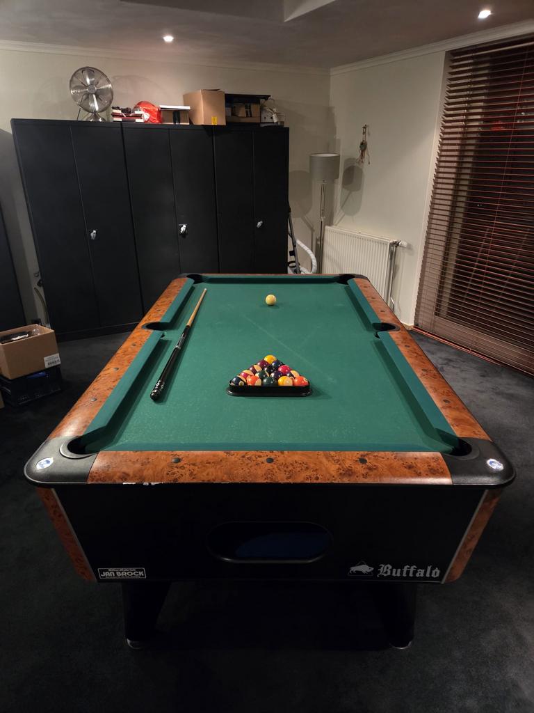 Pooltafel Buffalo 7ft, Sport en Fitness, Biljarten en Poolen, Ophalen of Verzenden, Gebruikt, Pooltafel