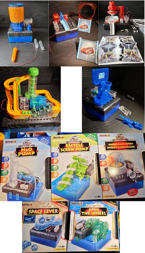 Connex Elektronica Speelgoed - 10 Setjes, Ophalen, Gebruikt, Bouwen, Met licht