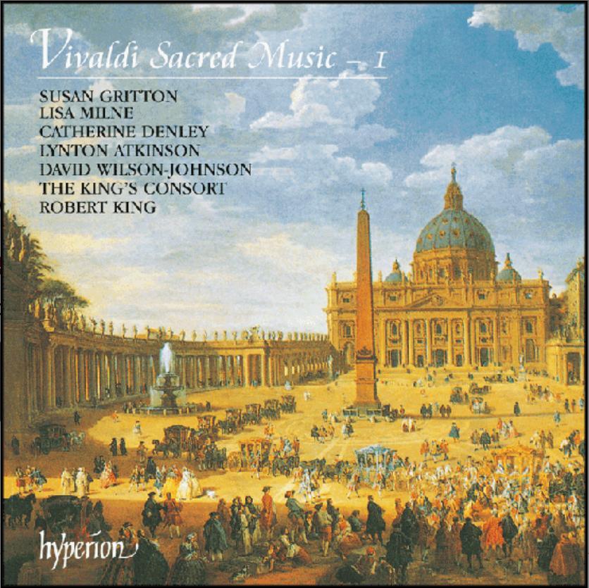Vivaldi: Sacred Music I - The King's Consort - Hyperion, Met libretto, Ophalen of Verzenden, Zo goed als nieuw, Barok