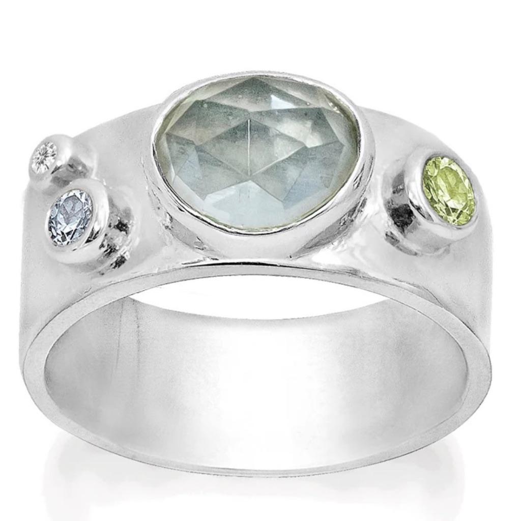 RABINOVICH 81003051 ZILVEREN RING CALM CREEK, Sieraden, Tassen en Uiterlijk, Info@juwelier-van-soest.nl, Nieuw, Ophalen of Verzenden