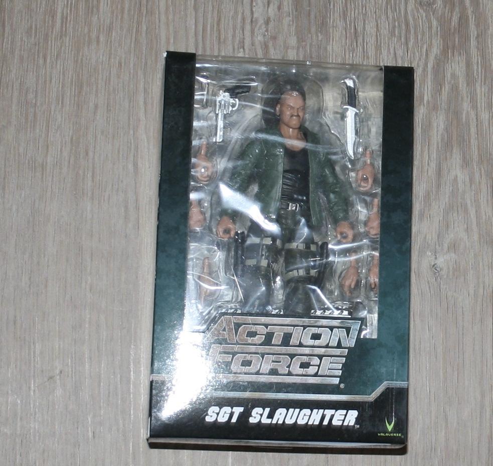 Valaverse Action Force Sgt Slaughter, Verzamelen, Poppetjes en Figuurtjes, Ophalen of Verzenden, Nieuw