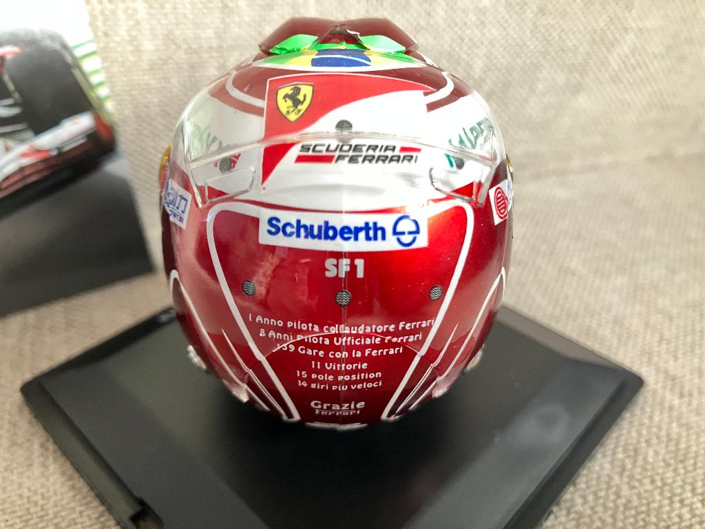 ✅ Felipe Massa 2013 1:5 helm Ferrari F1 Spark Formule 1, Ophalen of Verzenden, Nieuw, Formule 1