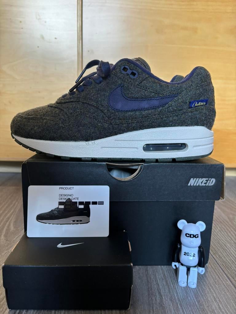 Nike Air Max 1 Pendleton EU37.5, Nike, Ophalen of Verzenden, Grijs, Sneakers of Gympen