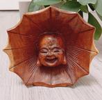 houten beeldje van de Lachende Boeddha, Ophalen of Verzenden