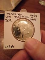 1964 Kennedy Half Dollar Proof 'Accented Hair' Munt, Postzegels en Munten, Munten | Amerika, Ophalen of Verzenden