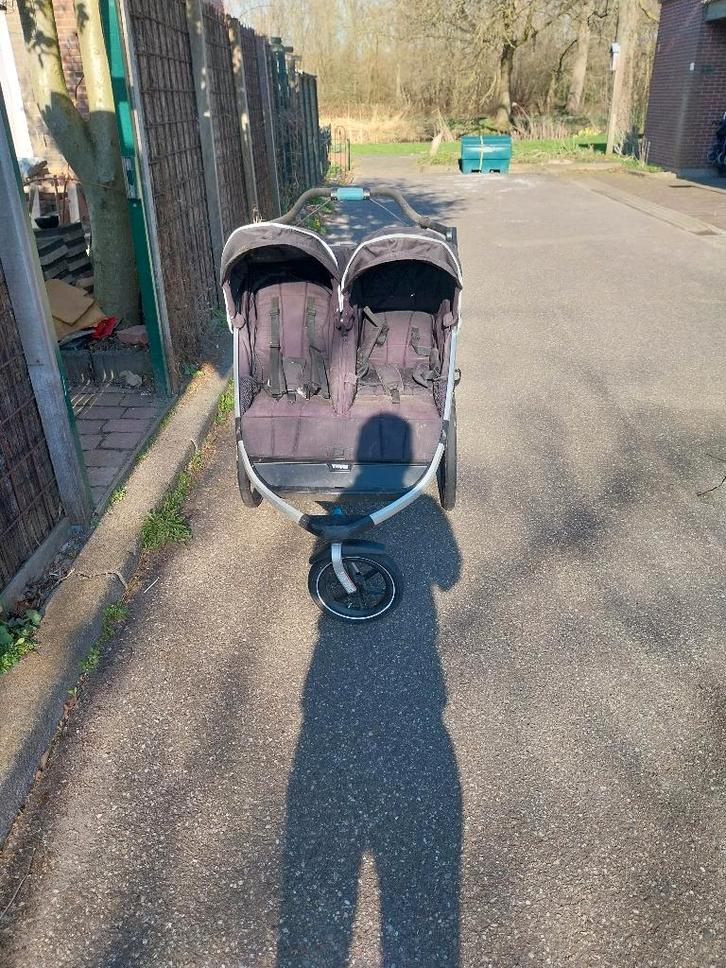Thule Urban Glide Duo Dubbele kinderwagen, Kinderen en Baby's, Kinderwagens en Combinaties, Gebruikt, Kinderwagen, Overige merken