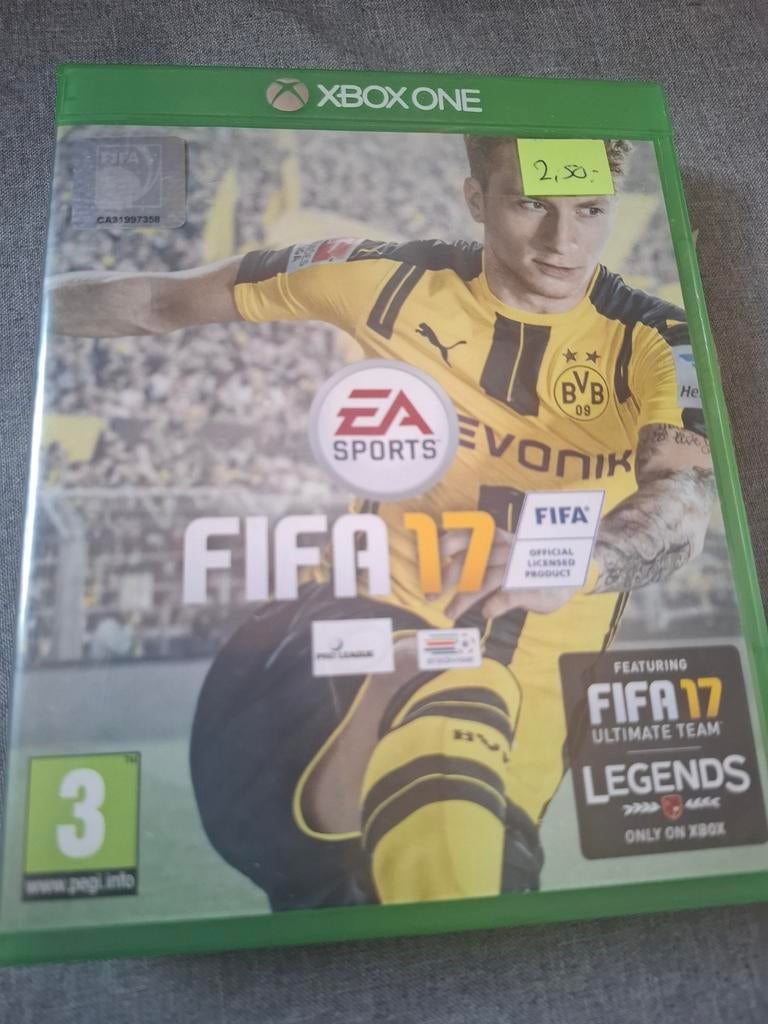 Xboxone fifa 17, Spelcomputers en Games, Games | Xbox One, Verzenden, Zo goed als nieuw, Sport, 3 spelers of meer