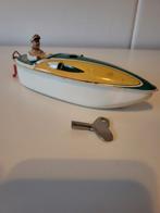 Opwindbare Blikken Boot 'Hurricane' met Schipper en Sleutel, Ophalen of Verzenden