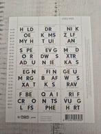 Postzegelvel Louis Braille 1829-2009 - 44 Eurocent, Ophalen of Verzenden, Na 1940, Postfris