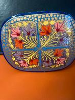 Handbeschilderd papier-maché doosje uit Pakistan, Ophalen of Verzenden