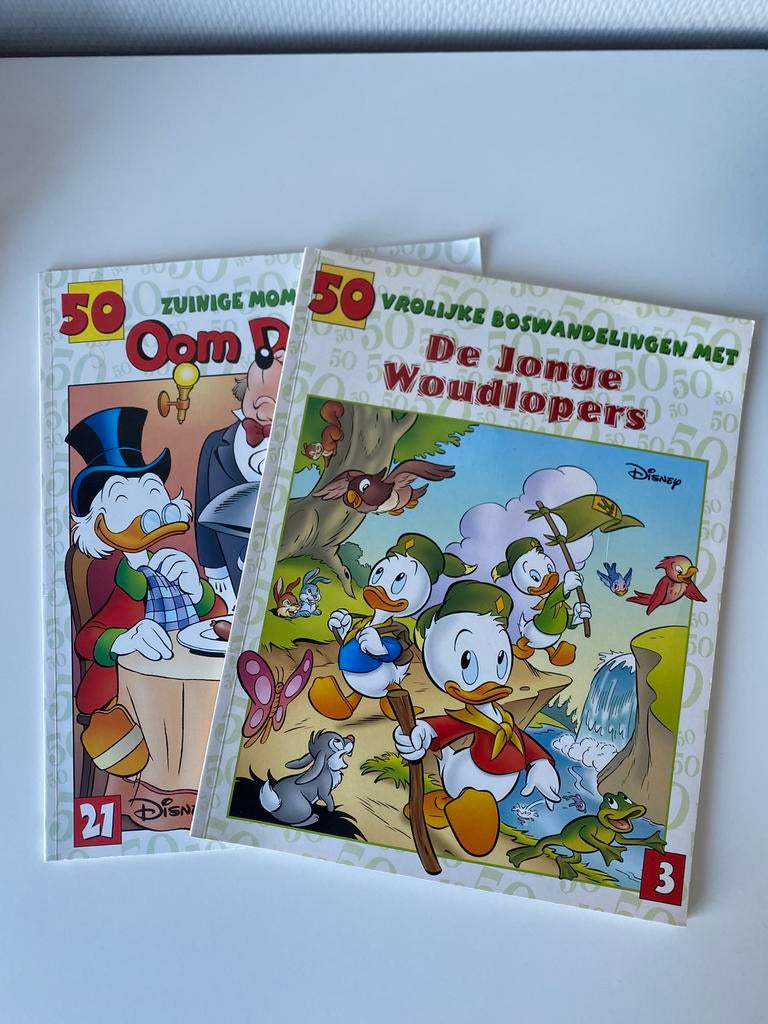 Donald Duck - 50 reeks deel 3 en deel 21, Boeken, Meerdere stripboeken, Ophalen of Verzenden, Zo goed als nieuw