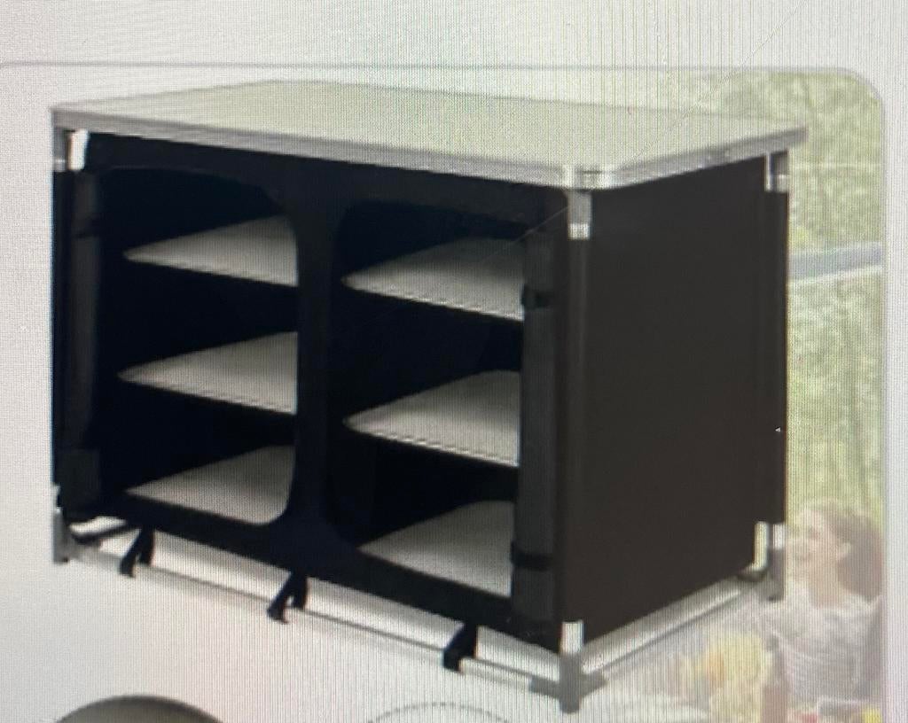 Keukenkastje voor in de voortent, Caravans en Kamperen, Kampeermeubelen, Ophalen, Zo goed als nieuw, Campingkast