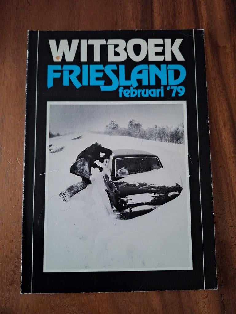 Witboek Friesland. Sneeuw winter 1979., Boeken, Ophalen of Verzenden, Gelezen, Overige onderwerpen