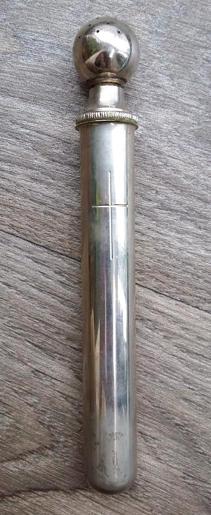 Omstreeks 1940 - 1950 Wijwater Kwispel Wijwatervat Zegening, Verzamelen, Religie, Gebruikt, Christendom | Katholiek, Overige typen