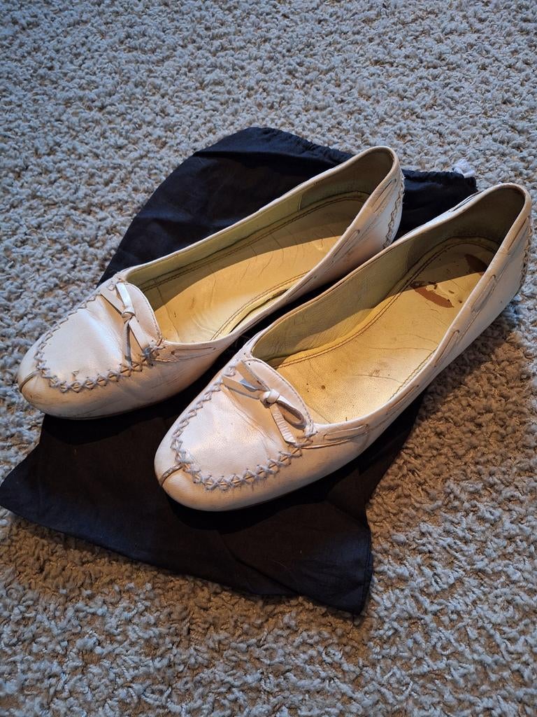 Witte ballerina's maat 41, Ophalen of Verzenden