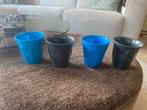 Melamine mokken 4 stuks HEMA, Overige materialen, Gebruikt, Ophalen of Verzenden, Effen