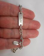 Zilveren schakel armband met label Esprit nr.1579, Sieraden, Tassen en Uiterlijk, Armbanden, Verzenden, Zo goed als nieuw, Zilver
