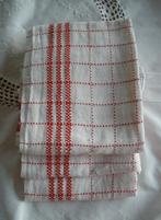 3 Antieke / oude  linnen theedoeken, Ophalen of Verzenden