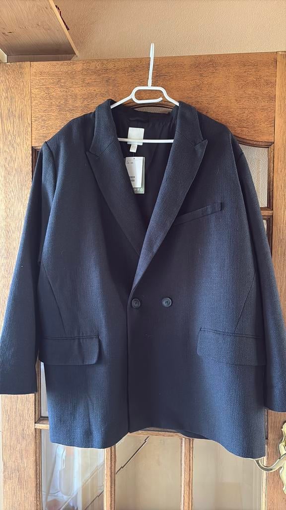 Nieuw zwart colbert, maat 3XL, Kleding | Heren, Kostuums en Colberts, Ophalen of Verzenden, Nieuw, Overige maten, Zwart