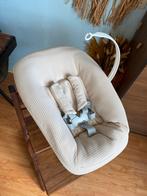 Beige wafel hoes met dikke vulling voor Newborn stokke, Kinderen en Baby's, Ophalen of Verzenden, Nieuw, Meegroeistoel, Stoelverkleiner